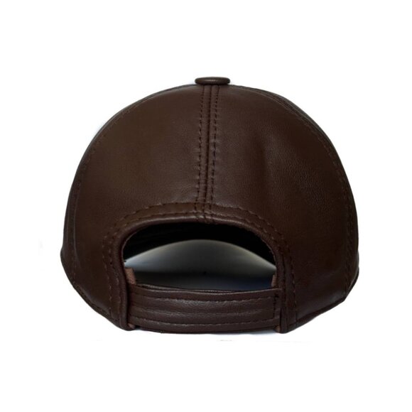 Leather Cap 100% Real Unisex Leather Baseball Cap 3 Pack main image 5